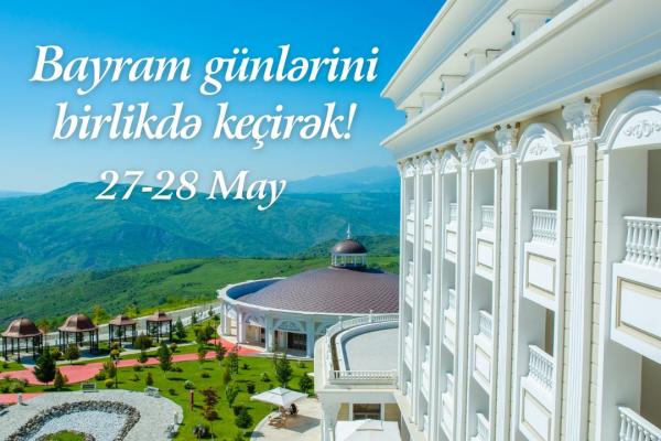 We have an offer for you to spend a special and great vacation on May 27-28!